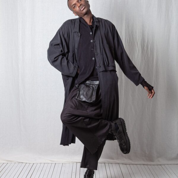 davoco Fluid Tencel 2-in-1 Coat – Versatile Stylish Outerwear