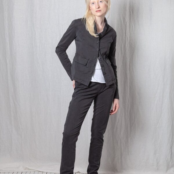 davoco Soft Tencel Stretch Straight Trousers – Sleek & Comfortable